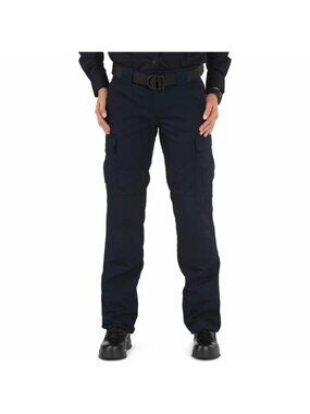 5.11 Tactical Navy Blue Cargo Pants W/ Multiple Pockets Womens/Mens 30X36 Combat